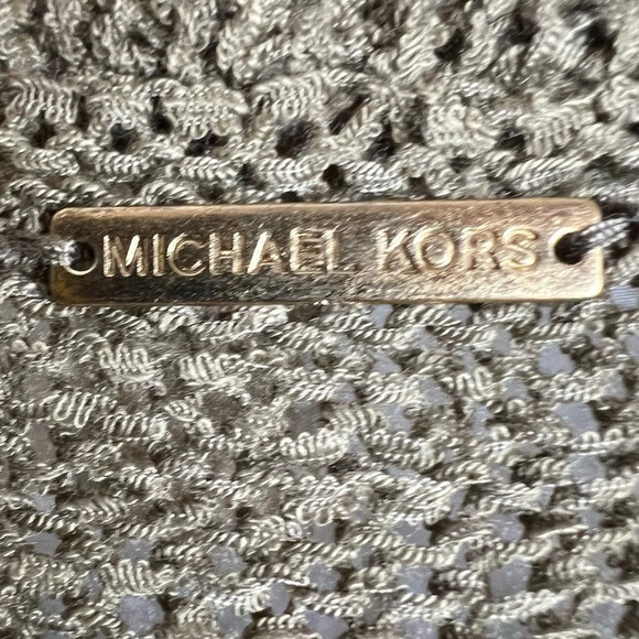 Michael Kors‎ Green Long Sleeved Open Cardigan Fringe Sweater. Size Medium. NWT. - Picture 6 of 9